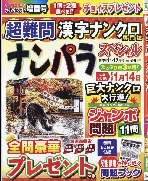 ナンパラSpecial 2025年11月号 (発売日2025年10月14日) 表紙