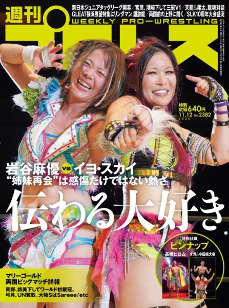 週刊プロレス 2025年11/12号 (発売日2025年10月29日) 表紙