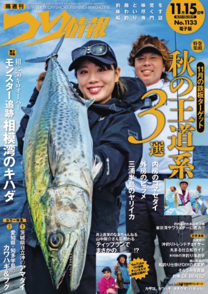 つり情報 2025年11/15号 (発売日2025年10月31日) 表紙