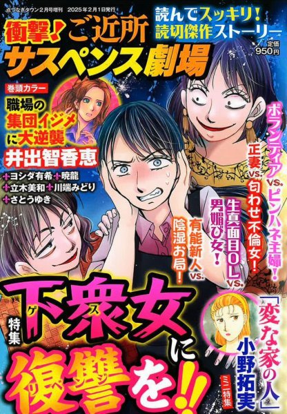衝撃！ご近所サスペンス劇場 Vol.1 (発売日2024年12月23日) 表紙