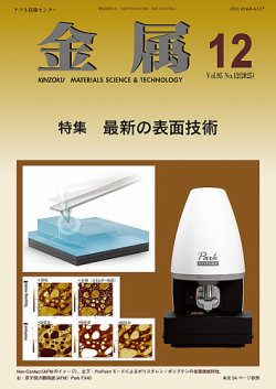 金属 2025年12月号 (発売日2025年11月28日) 表紙