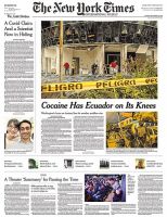 The New York Times International Weekly（ニューヨーク・タイムズ・インターナショナル・ウイークリー） 2025年12月21日号 表紙