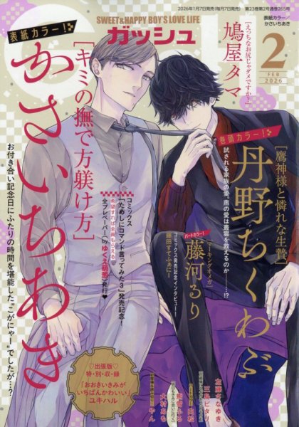 GUSH（ガッシュ） 2026年2月号 (発売日2026年01月07日) 表紙