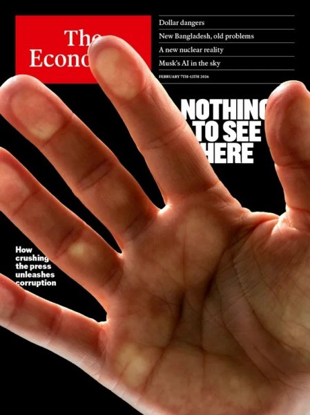 英国The Economist（エコノミスト） 2026年02月07日発売号 表紙
