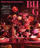 Better Homes&Gardens(ベターホームズアンドガーデンズ) November (発売日2025年10月18日) 表紙