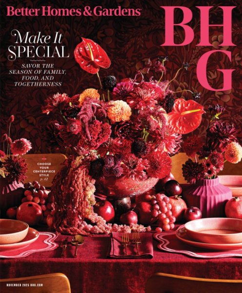 Better Homes&Gardens(ベターホームズアンドガーデンズ) November (発売日2025年10月18日) 表紙