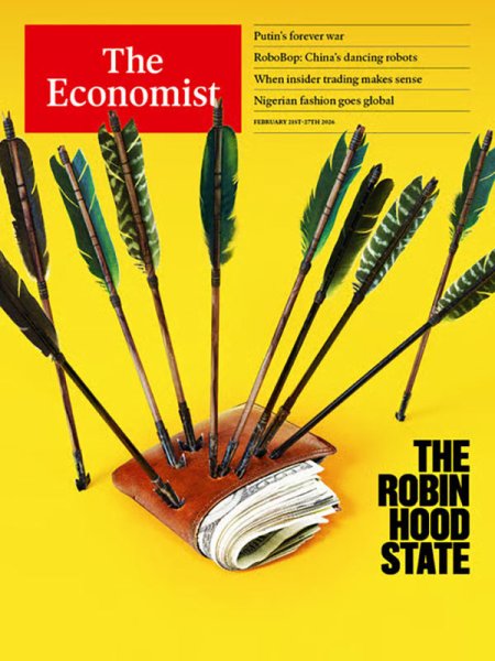 英国The Economist（エコノミスト） 2026年02月21日発売号 表紙