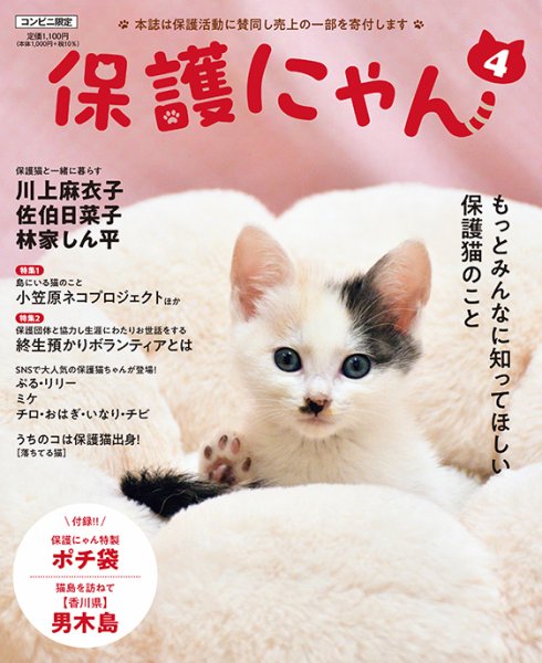 保護にゃん Vol.4 (発売日2024年09月12日) 表紙
