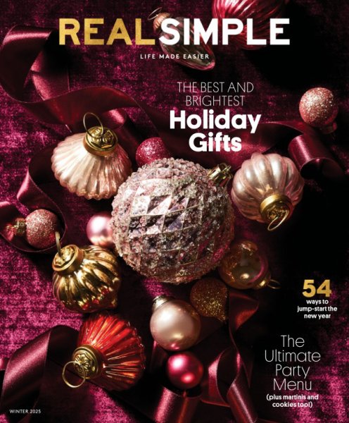 Real Simple(リアルシンプル) Winter 2025 (発売日2025年11月22日) 表紙