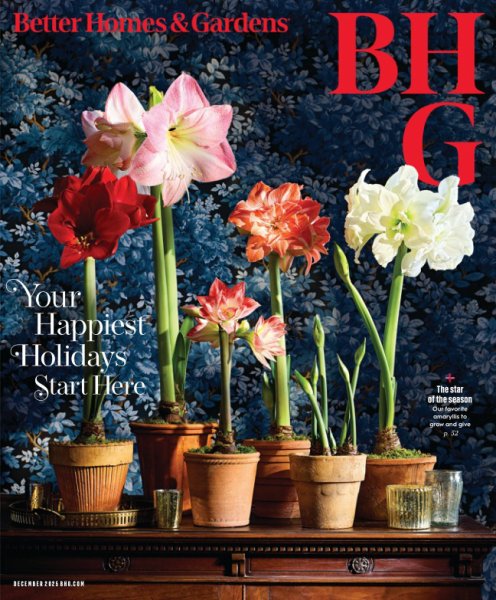 Better Homes&Gardens(ベターホームズアンドガーデンズ) December (発売日2025年11月22日) 表紙