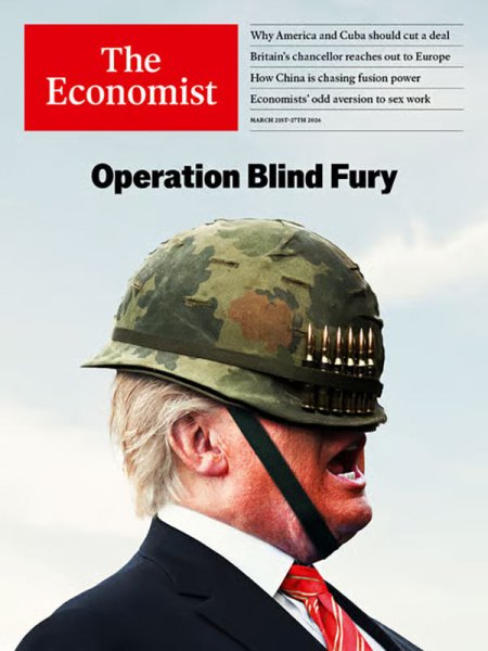 英国The Economist（エコノミスト） 2026年03月21日発売号 表紙