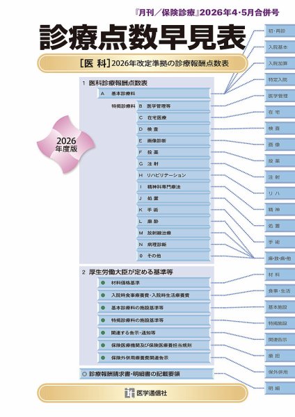 月刊／保険診療 2026年4・5月合併号 (発売日2026年05月23日) 表紙