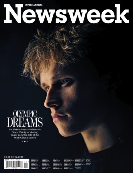 Newsweek International Jan. 30-Feb. 6, 2026 (発売日2026年01月24日) 表紙
