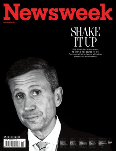 Newsweek International February 27-March 6, 2026 (発売日2026年02月21日) 表紙