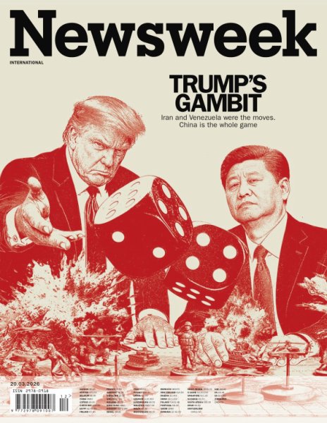 Newsweek International March 20, 2026 (発売日2026年03月14日) 表紙
