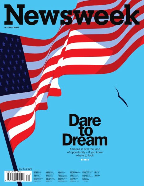 Newsweek International July 31, 2026 (発売日2026年07月25日) 表紙