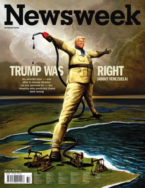 Newsweek International August 7-14 2026 (発売日2026年08月01日) 表紙