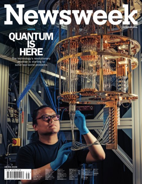 Newsweek International August 28, 2026 (発売日2026年08月22日) 表紙