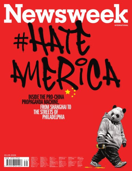 Newsweek International September 25 2026 (発売日2026年09月19日) 表紙
