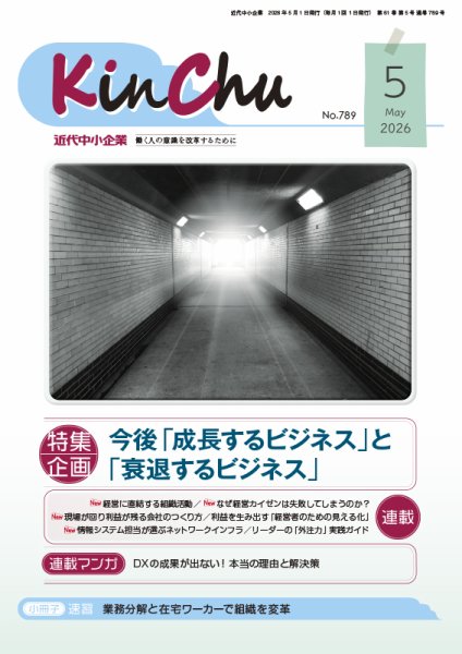 近代中小企業　速習 5月 本誌/別冊 (発売日2026年05月01日) 表紙