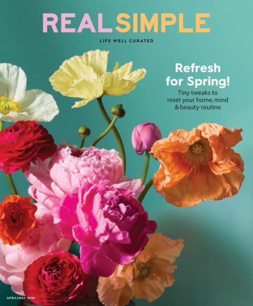Real Simple(リアルシンプル)の最新号【April/May 2026 (発売日2026年