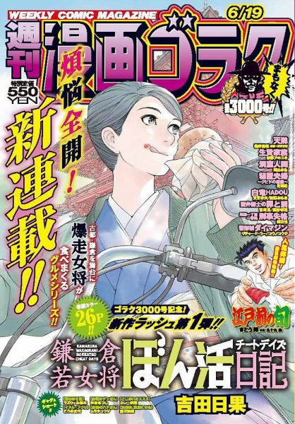 週刊漫画ゴラク 2026年6/19号 (発売日2026年06月05日) 表紙