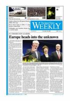 The Japan Times / The New York Times Weekend Edition Vol.49 No.47 (発売日2009年11月27日) 表紙