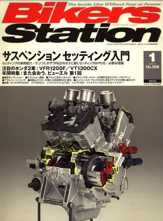 バイカーズステーション 2009年12月01日発売号 表紙