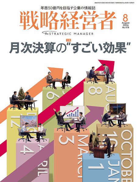 戦略経営者 No.478 ８月号 (発売日2026年08月01日) 表紙