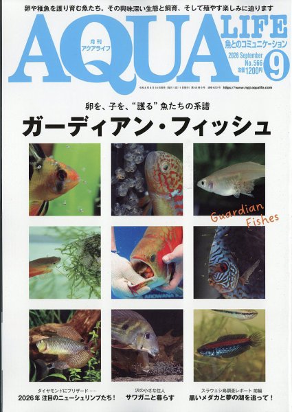 アクアライフ 2026年08月10日発売号 表紙