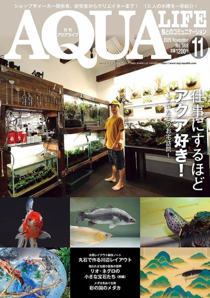 アクアライフ 11月号 (発売日2026年10月09日) 表紙