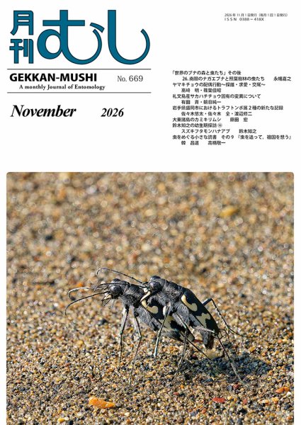 月刊むし 669 (発売日2026年10月22日) 表紙