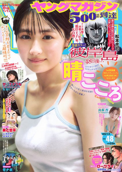 週刊ヤングマガジン 2026年11/9号 (発売日2026年10月26日) 表紙