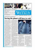 The Japan Times / The New York Times Weekend Edition Vol.49 No.51 (発売日2009年12月25日) 表紙