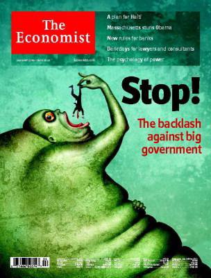 英国The Economist（エコノミスト） Jan 23rd 2010 (発売日2010年01月23日) 表紙