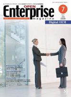 オープンエンタープライズマガジン 7月号 (発売日2009年08月07日) 表紙