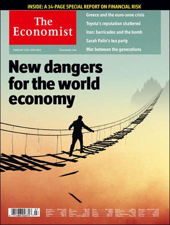 英国The Economist（エコノミスト） Feb 13th 2010 (発売日2010年02月13日) 表紙