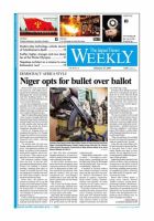 The Japan Times / The New York Times Weekend Edition Vol.50 No.8 (発売日2010年02月26日) 表紙