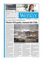 The Japan Times / The New York Times Weekend Edition Vol，50 №9 (発売日2010年03月05日) 表紙