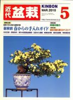 月刊 近代盆栽 表紙