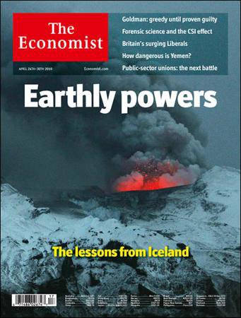 英国The Economist（エコノミスト） Apr 24th 2010 (発売日2010年04月24日) 表紙