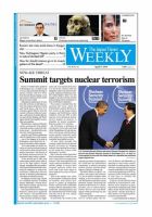 The Japan Times / The New York Times Weekend Edition Vol，50 №15 表紙