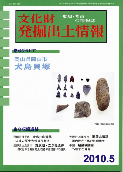 文化財発掘出土情報 5月号 (発売日2010年05月01日) 表紙
