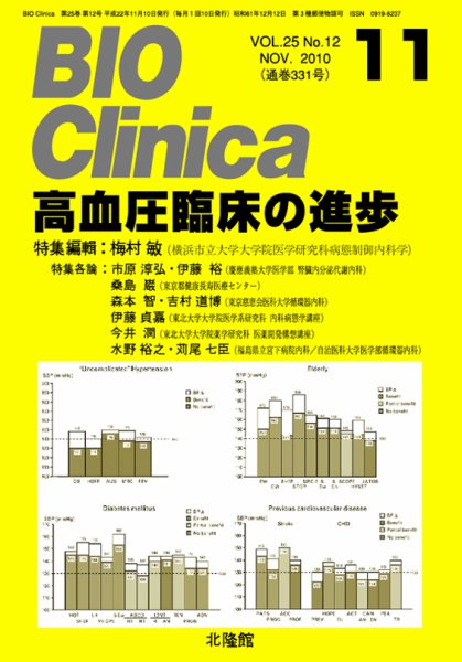 BIO Clinica（バイオクリニカ） 11月号 (発売日2010年10月12日) 表紙
