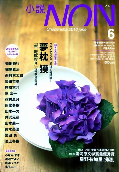 小説NON 10/6月号 (発売日2010年05月22日) 表紙