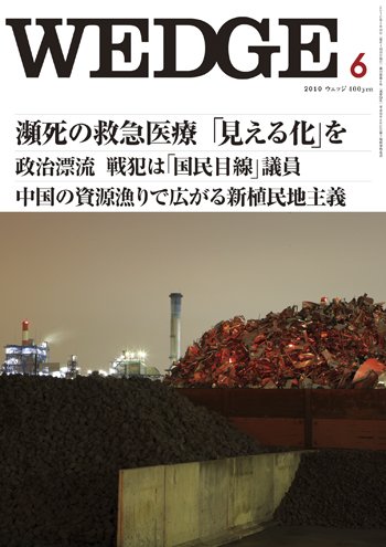 Wedge（ウェッジ） 6月号 (発売日2010年05月20日) 表紙