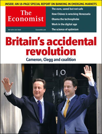 英国The Economist（エコノミスト） May 15th 2010 (発売日2010年05月15日) 表紙