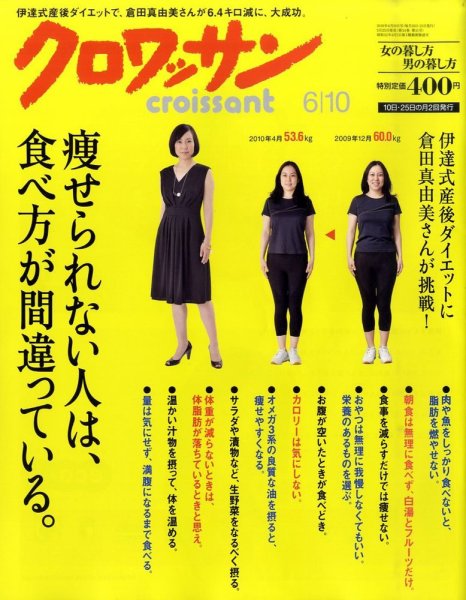 クロワッサン No.782 (発売日2010年05月25日) 表紙