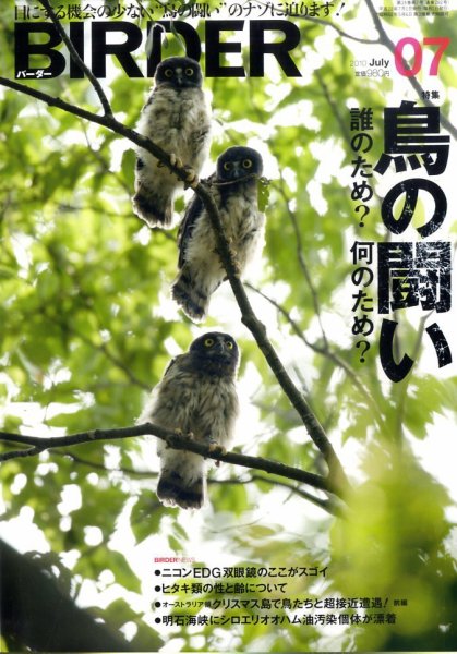 BIRDER（バーダー） 2010年7月号 (発売日2010年06月16日) 表紙