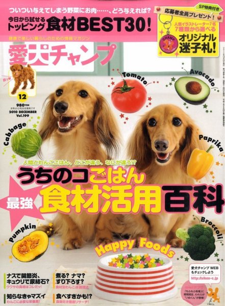 愛犬チャンプ 12月号 (発売日2010年10月25日) 表紙